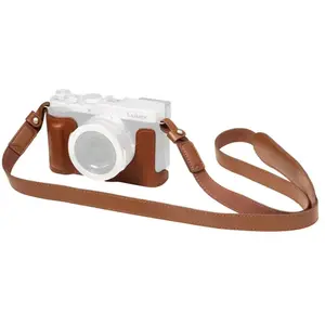 SmallRig 6275 kit étui demi-cuir pour Panasonic Lumix L10 - Marron pas cher