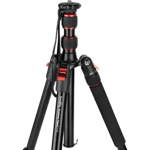 SmallRig T-10 Aluminum Tripod 3983 (Métal), Trépied, Noir pas cher