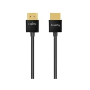 SmallRig 2956 câble Ultra Slim HDMI 2.0 4K 35cm pas cher