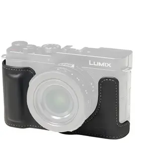 SmallRig 5698 étui demi-cuir pour Panasonic Lumix L10 - Noir pas cher