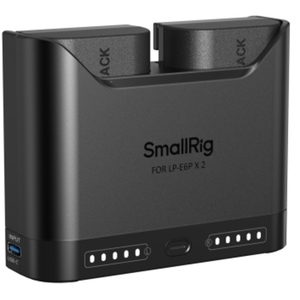 SmallRig 5484 kit chargeur rapide double pour LP-E6NH + 2 batteries pas cher
