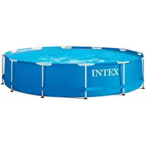 Comparateur de prix : Intex Intex - Metal Frame - Piscine - 366x76 cm - Ronde - Piscine intérieure