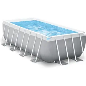 Intex piscine hors sol Prism Frame 400 x 200 x 122 pvc grisVendu parbol
