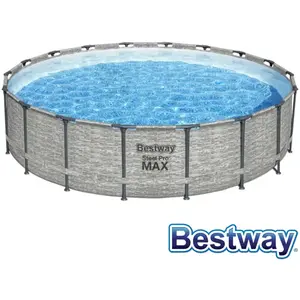 Bestway Piscine hors sol Steel Pro Max ronde 427 x 122 cmVendu paramazon