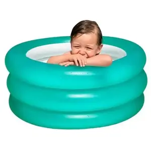 Bestway Opblaasbaar Kinderzwembad 3 Ringen Kleur Gevarieerd 70x30 cm +2 Jaar Tuin 51033 pas cher