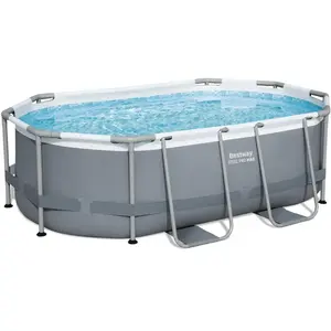 Bestway Piscine hors sol ovale 305 x 200 x 84 cm Bestway Steel Pro MAX