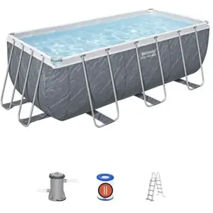 Kit Piscine hors sol tubulaire BESTWAY - Steel Pro Max - 412 x 201 x 1...Vendu parcdiscount