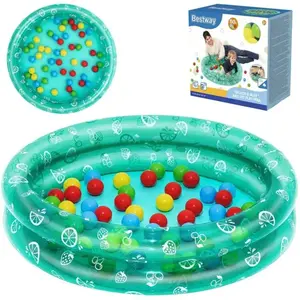 Bestway Triton Piscine à balles gonflable Splash & Play avec 50 balles pas cher