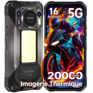 OUKITEL WP61 Ultra - Imagerie Thermique Téléphone Incassable 5G108MP20... pas cher
