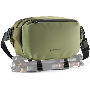 K&F Concept Sling Bag 10L Urban Wander 01 (Sac à bandoulière pour appareil photo, 10 l), Housse pour appareil photo, Vert pas cher