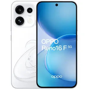 Smartphone Oppo Reno16 F 6,57" 5G Double nano SIM 256 Go Blanc Pop