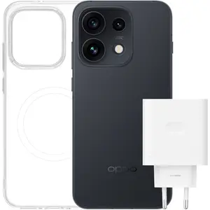 OPPO Boîtier Reno16 Pro 5G Starlight Black (512 Go, Noir, Starlight Bl...