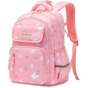 Sac à Dos École pour Enfants 8-12 Ans,Cartable Primaire Fille et Garço... pas cher