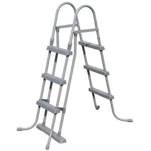 Echelle sécurité 2 x 3 marches - BESTWAY - pour piscine hauteur 107cm