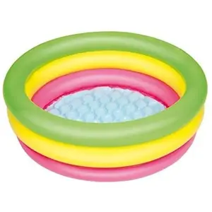 Piscine gonflable Arc en Ciel 3 boudins BESTWAY - Ø 70 x 24 cm