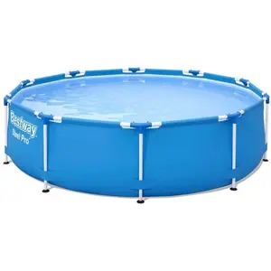 Bestway Piscine hors sol ronde Steel Pro 305 x 76 cm avec pompe