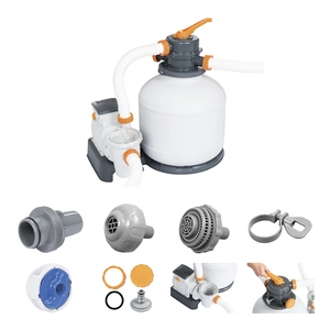 Filtre à sable - Bestway - Flowclear 7 571 m3/h - Réservoir anti corro... pas cher