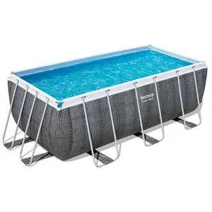 Kit Piscine hors sol tubulaire BESTWAY - Power Steel  - 412 x 201 x 12... pas cher
