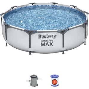 Comparateur de prix : Ensemble de piscine Steel Pro max 305x76 cm Bestway