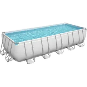 Piscine hors sol rectangulaire 640x274x132cm Power Steel Bestway 5612BVendu parcdiscount