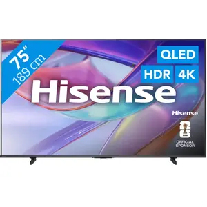 Hisense 75 E79S QLED 4K UHD SMART VIDAA (75", QLED, 4K), TV, Noir pas cher