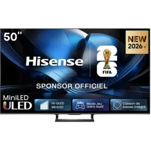 TV Hisense 50U7SE (2026) 50 Mini-LED ULED UHD 4K