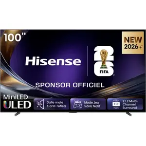TV Mini LED HISENSE 100U7S PRO (2026) 100" (253 cm) pas cher