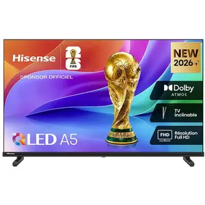 Hisense TV 40A5S (40", QLED, Full HD), TV, Noir