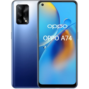 Oppo OPPO A74 128 Go Bleu nuit pas cher