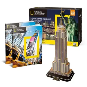 CubicFun National Geographic 3D Puzzel The Empire State Building pas cher