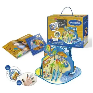 Cubic Fun Puzzle 3D - Pinocchio - Difficulté : 2/8 Fun-E1604h pas cher