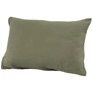 Taie d'oreiller Gaze de Coton Romarin - HOUSSE DE RÊVE - 50x70 cm - Kaki - Vert - Naturelle pas cher