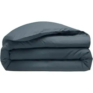 Housse de couette 240x260 cm 100% Percale de Coton Lavé 80 fils Émerau... pas cher