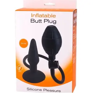 Seven Creations - Inflatable Butt Plug S - Anal Toys Buttplugs ZwartVendu parbol