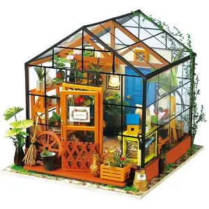 Robotime Maquette Rolife Book Nook Maison de fleurs de Cathy pas cher