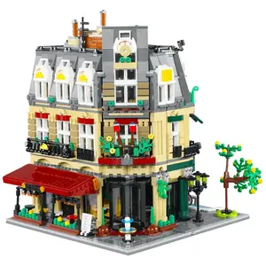 Blocs de construction du restaurant parisien de CaDA 3230 pièces pas cher