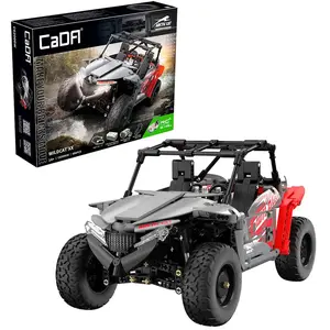 Deqube Klocki plastikowe CADA Make Your Bricks Move Wildcat XX C62006W pas cher