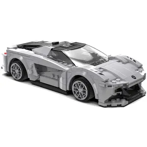 CaDA Deqube 1:18 Lotus Evija App+rc Jeu De Construction 308 Pièces pas cher