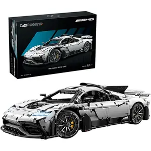Comparateur de prix : Construction CaDA Master Blocks Sports Car Mercedes AMG One Grey Race ...