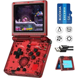 ANBERNIC Console de Jeux Portable à Clapet RG35XXSP Écran 3.5 64 Go ... pas cher