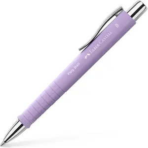 Stylo à bille FABER-CASTELL Poly Ball Edition Sweet Lilac XB - Violet pas cher