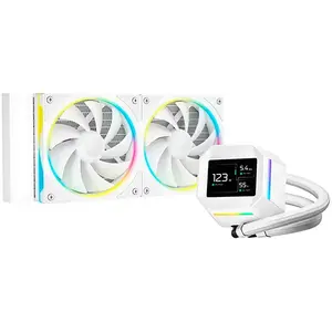 Deepcool "K Cooler Wasserkühlung LM240 White", Refroidissement liquide... pas cher