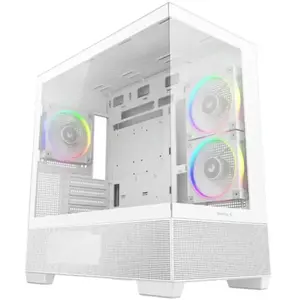 Deepcool CG380 3F WH (mATX, ITX), Boîtier PC, Blanc pas cher