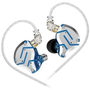 Écouteurs SZSMART KZ-ZS10 PRO HIFI courbés bleu lavande (In ear - sens... pas cher