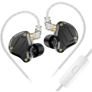 Écouteurs SZSMART KZ-ZS10 PRO 2 HIFI courbés avec microphone noir (In ... pas cher