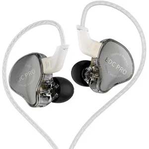 Écouteurs SZSMART KZ EDC PRO HIFI courbés gris (In ear - sensibilité 1... pas cher