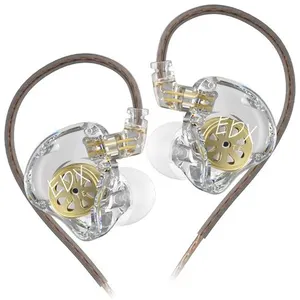 Écouteurs SZSMART kz-edx Lite HIFI courbes couleur transparente (sensi...Vendu parfnac-be