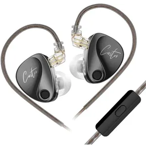 Écouteurs SZSMART kz-castor HIFI courbé avec microphone (dans l oreill... pas cher