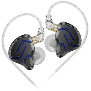 Écouteurs SZSMART KZ ZSN PRO 2 HIFI courbés bleus (In ear - sensibilit... pas cher