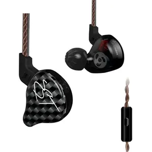 Écouteurs SZSMART KZ ZST HIFI courbés avec microphone noir (In ear - s... pas cher